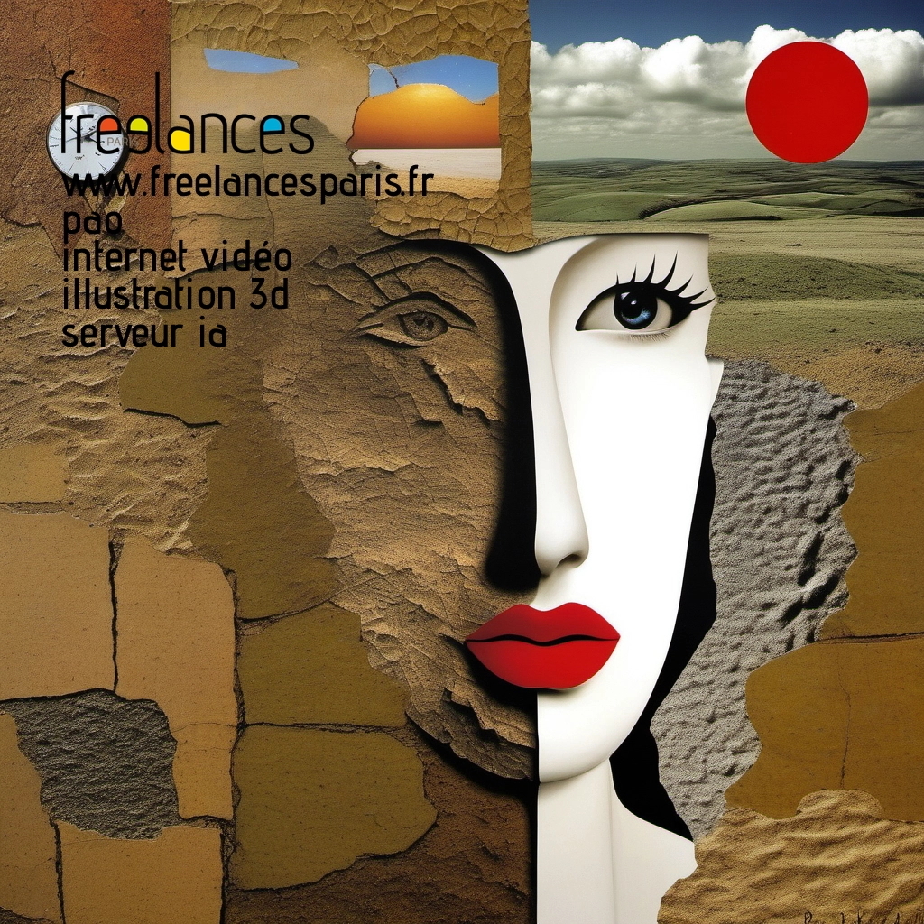 Pao mise en page internet vidéo illustration 3d serveur IA générative AI freelance paris studio de création magazines 49xldwn0